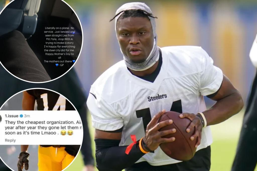 George Pickens denies ripping Steelers after Cowboys trade