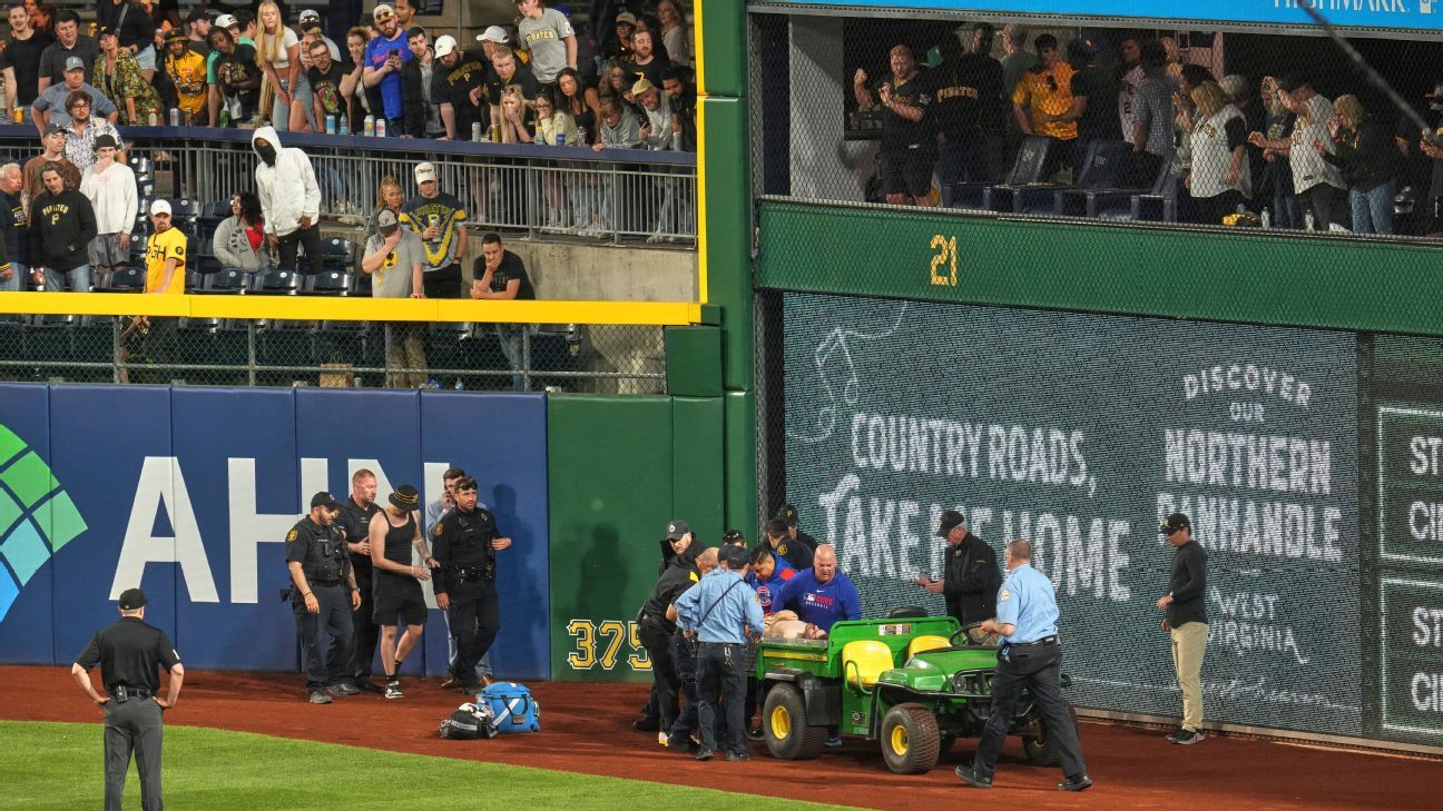 Kavan Markwood says he hasn't seen video of fall at PNC Park