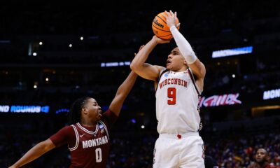 Wisconsin basketball star John Tonje NBA mock draft projection update