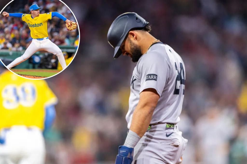 Yankees' rally stalls after brutal gaffe in another loss to Red Sox