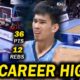 NAGHALIMAW SI KEVIN QUIAMBAO SA KBL! Career High Ginulat ang Kanyang mga Teammates! First Slamdunk!