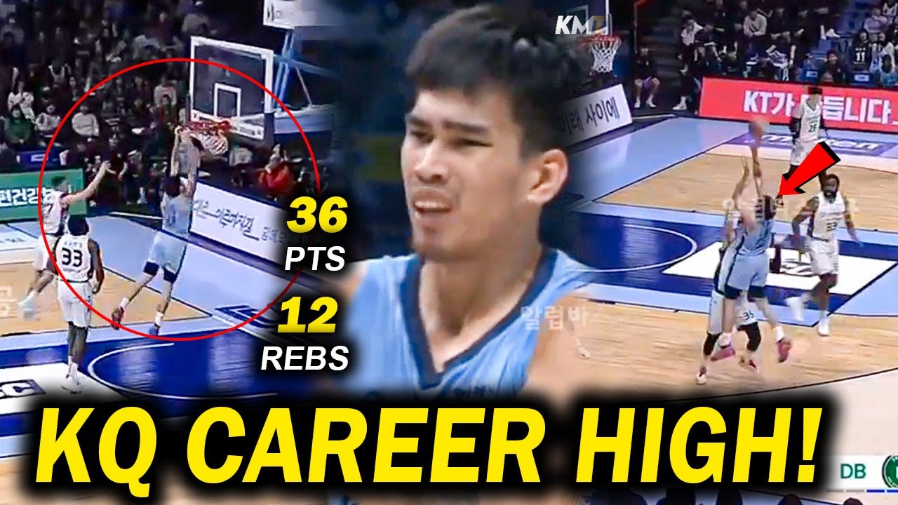 NAGHALIMAW SI KEVIN QUIAMBAO SA KBL! Career High Ginulat ang Kanyang mga Teammates! First Slamdunk!
