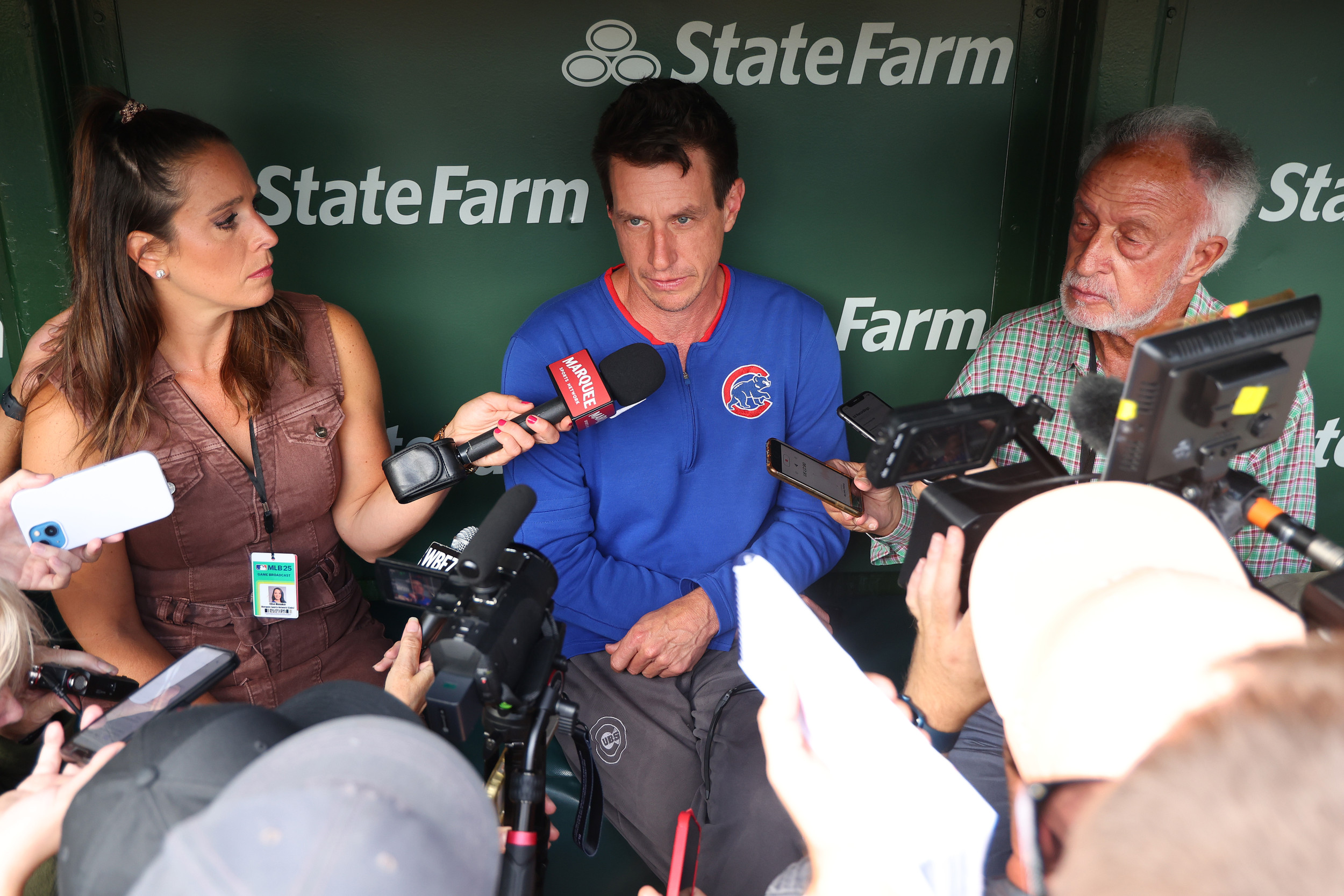 Chicago Cubs Manager Craig Counsell