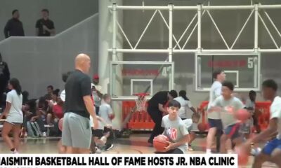 Junior NBA clinic at Basketball Hall of Fame helps kids hone their basketball skills