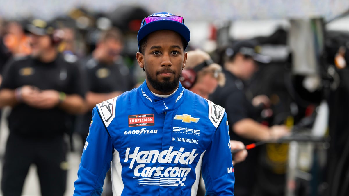 Rajah Caruth joins Hendrick Motorsports for NASCAR race at Kansas