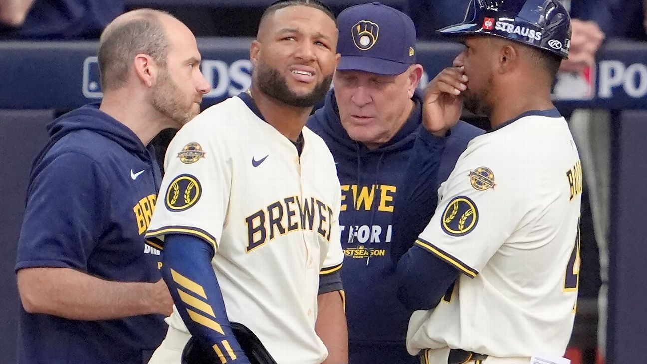 Brewers CF Jackson Chourio's status uncertain for Game 2