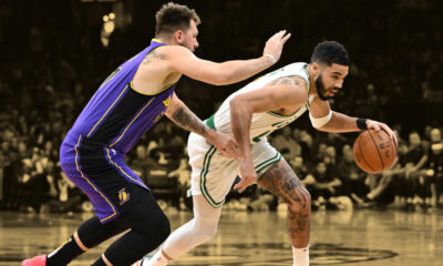 Celtics reporter disputes NBA Annual GM Survey saying Doncic is the best SF over Tatum: "Very sad that GMs have to lie"