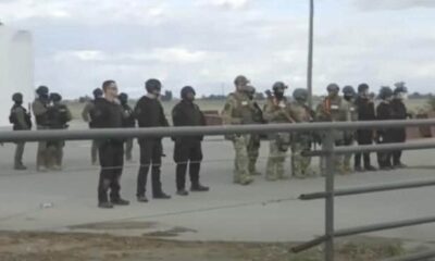 FBI, ICE arrest 5, round up dozens in raid at remote Idaho track