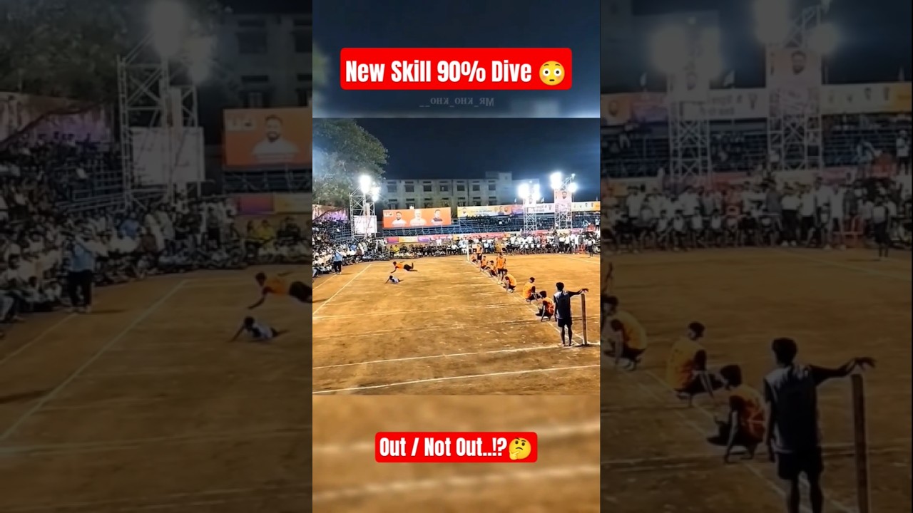 Power Judgement+sky dive=💪😳#khokhogame #khokho #trending #sports #videos #songs #viralmusic #views