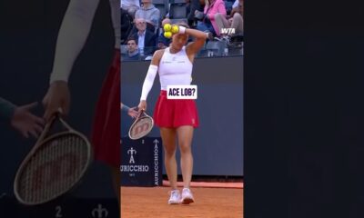 What did we just witness 😱 | #WTA #Tennis #ZhengQinwen #IBI25