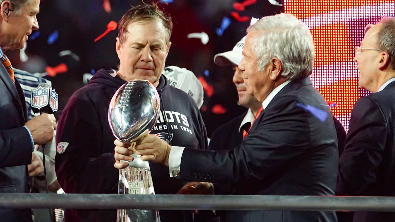 Bill Belichick, Robert Kraft among finalists for Pro Football Hall of Fame Class of 2026
