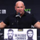 Dana White speaks during UFC press conference
