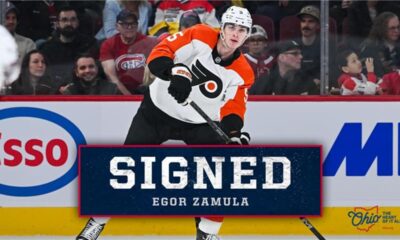 Blue Jackets sign D Egor Zamula to a one-year contract