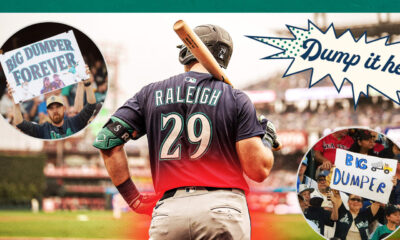 Cal Raleigh big dumper butt helps with home runs