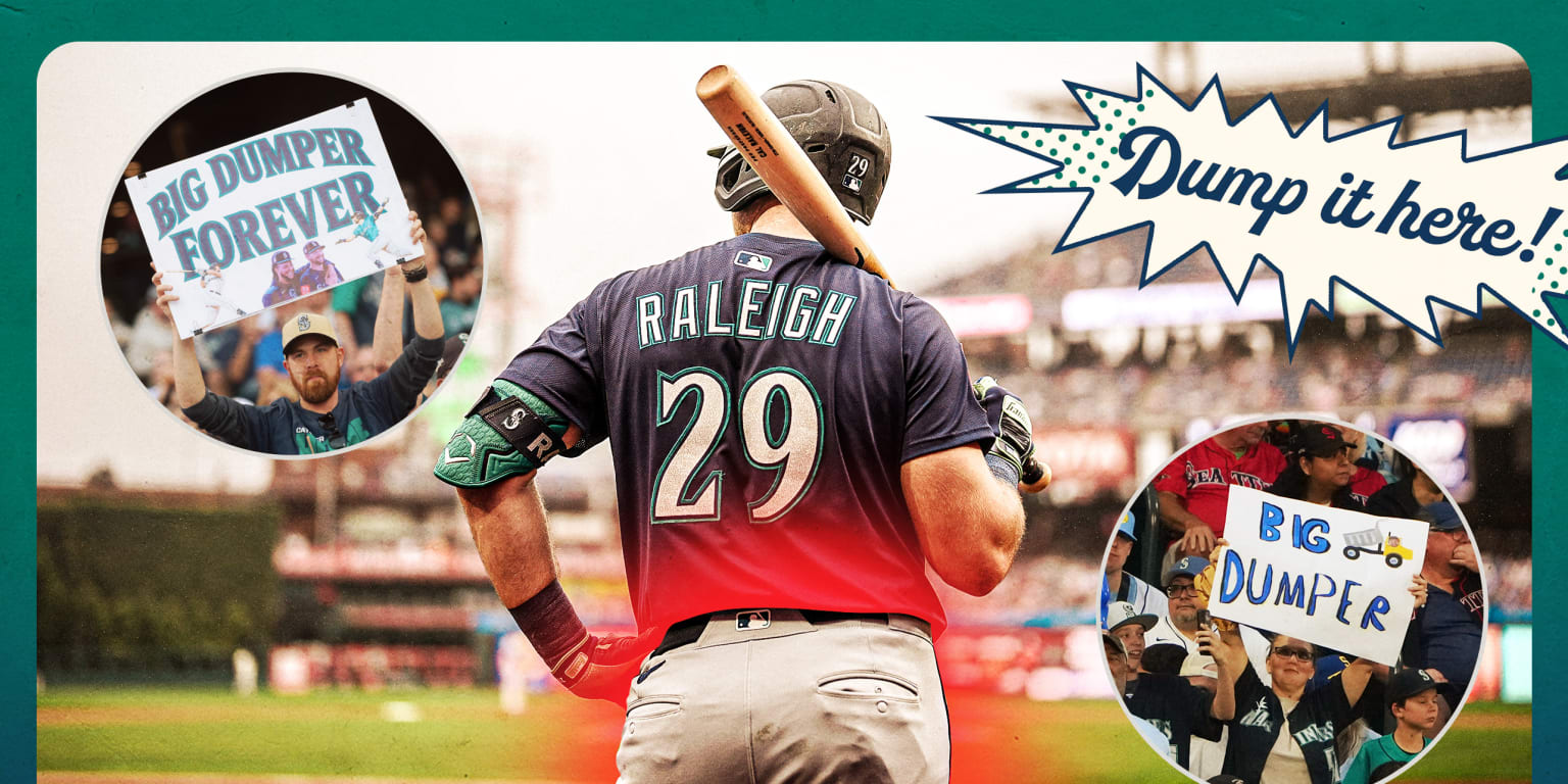 Cal Raleigh big dumper butt helps with home runs