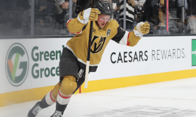 Golden Knights rally late, defeat Maple Leafs on Eichel's OT goal