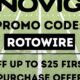 Novig Promo Code ROTOWIRE: 50% off up to $25 First Time Purchase (Jan. 17)