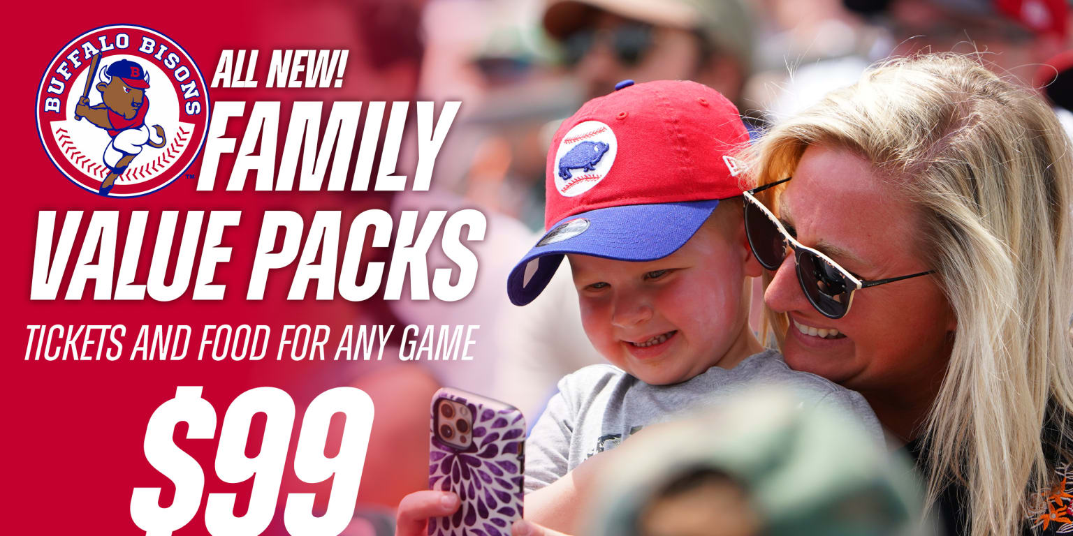 ALL NEW 'Family Value Packs:' Tickets/Food to any game for only $99!