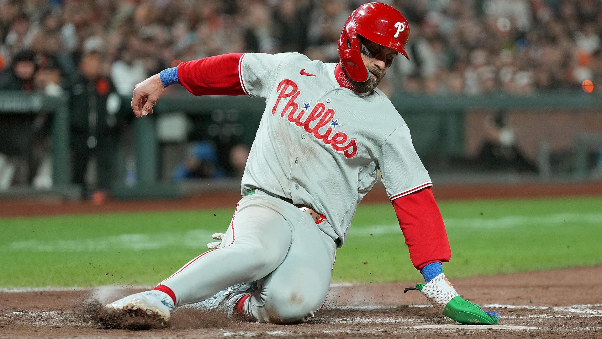 Alec Bohm and Bryce Harper lead rally in 7th as Phillies come back to beat Giants 6-4