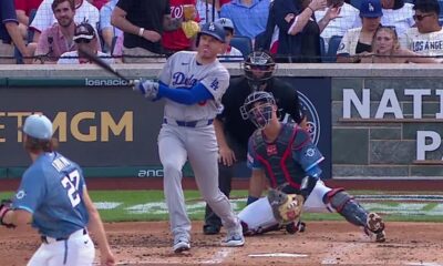 Freeman, Pages lead another offensive barrage by the Dodgers in a 10-5 win over Washington