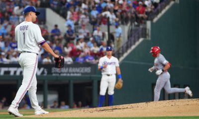 Reds beat Rangers with three homers, last one in the ninth – NBC 5 Dallas-Fort Worth