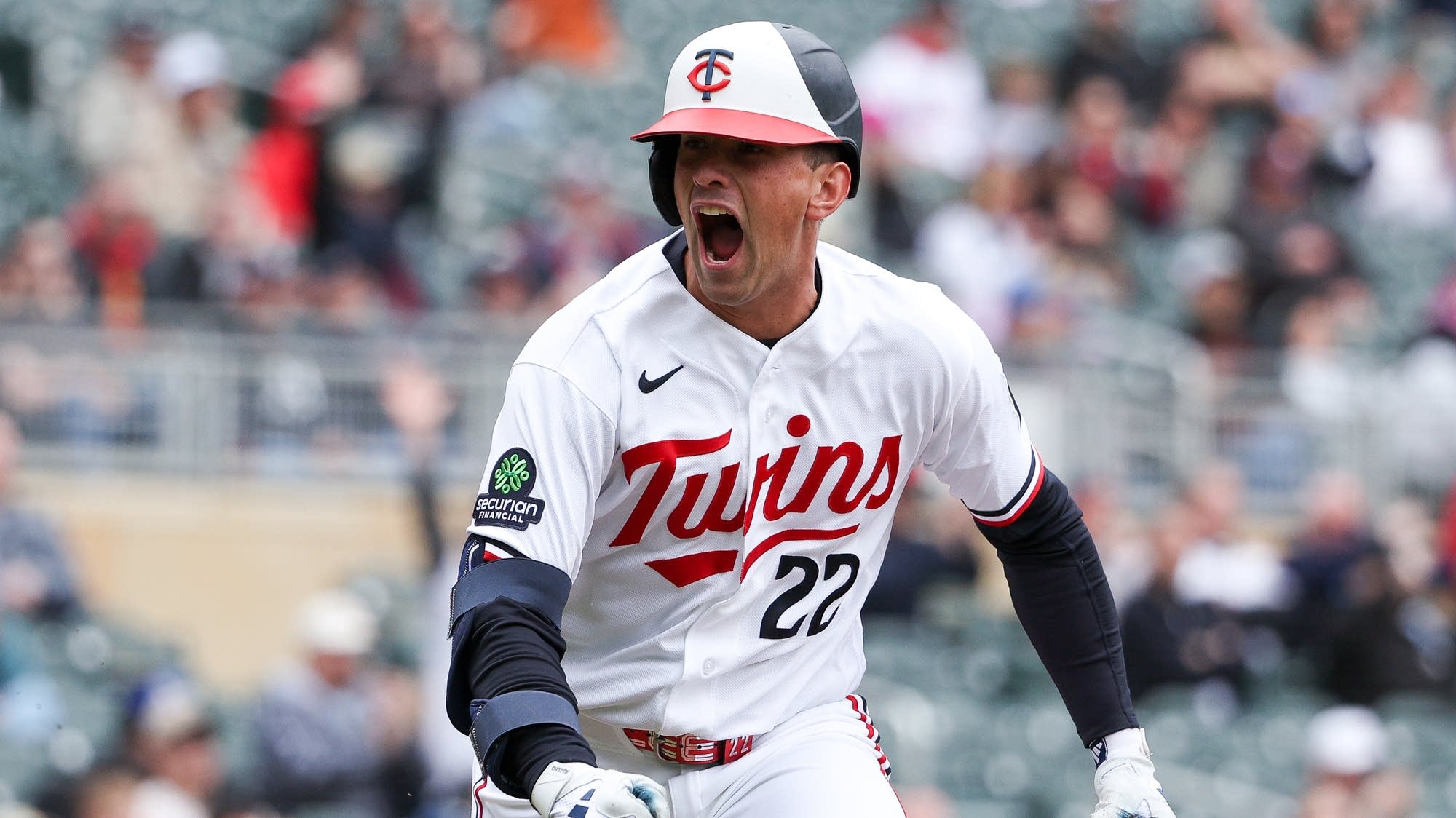 Twins finish 4-game sweep of the Tigers on a 2-run single in the 8th by Brooks Lee with 3-1 win