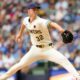 Brewers' Misiorowski hits 100 mph 57 times, fans 12 in gem