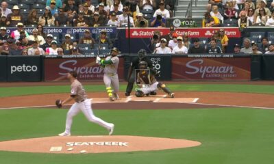 Cortes homers, Kurtz reaches base for 47th straight game as A's beat Padres 5-2