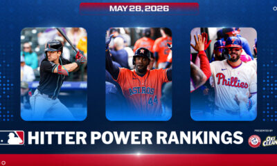MLB Hitter Power Rankings for May 28, 2026