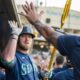 Mariners slug 4 homers in their 9-2 victory over the Athletics