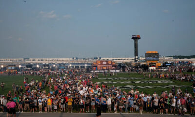 NASCAR Truck Series race at Nashville under weather delay