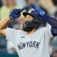 Yankees get 2 hits from every starter for the first time in franchise history in 15-1 rout of Royals