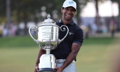 ‘There Was an Issue’: Aaron Rai Shares Statement on Damaged Wanamaker Trophy After PGA Championship Win