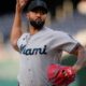 Alcantara rebounds on the mound and the Marlins snap their 5-game skid with a 7-3 win over the Nats