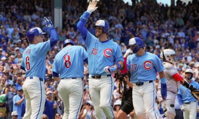 Cubs 16, Blue Jays 2: Carson Kelly’s grand slam and 11 walks lead to a blowout