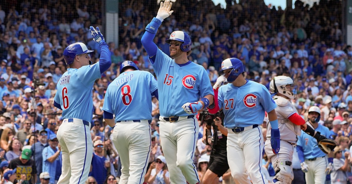 Cubs 16, Blue Jays 2: Carson Kelly’s grand slam and 11 walks lead to a blowout