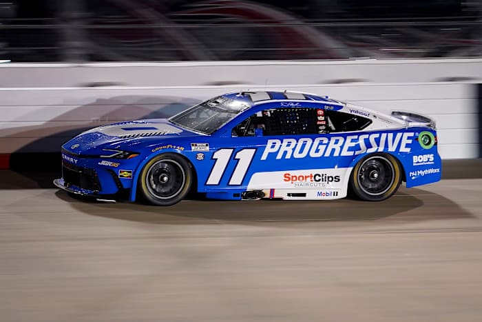 Denny Hamlin captures NASCAR pole at Michigan but expects to start at rear because of damage