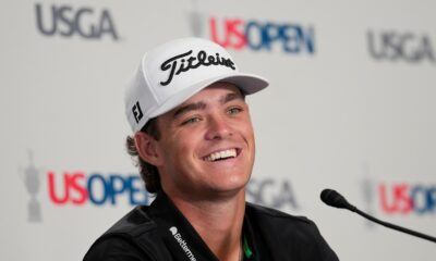 Jackson Koivun is back in the US Open in his last tournament as an amateur