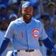 Justin Dean's first Major League hit is a three-run triple