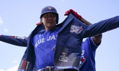 Kazuma Okamoto, Daulton Varsho homer in Blue Jays' comeback win