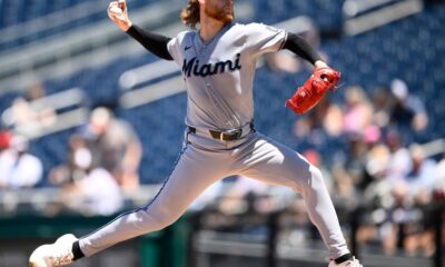 Marlins finish off a 3-game sweep in Washington with a 4-1 win over the Nationals :: WRAL.com