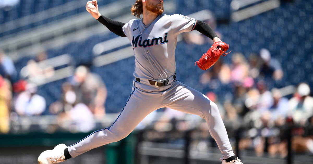 Marlins finish off a 3-game sweep in Washington with a 4-1 win over the Nationals :: WRAL.com