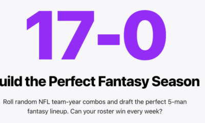 NFL 17-0 Game: Build an Undefeated Fantasy Football Team