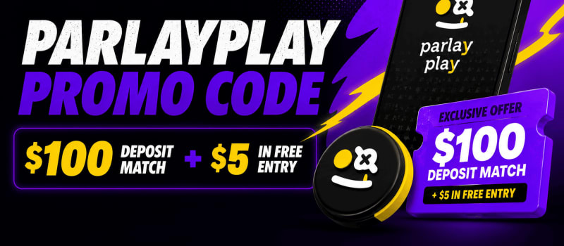 ParlayPlay Promo Code: First Deposit Match Up to $100 + $5 Free Entry