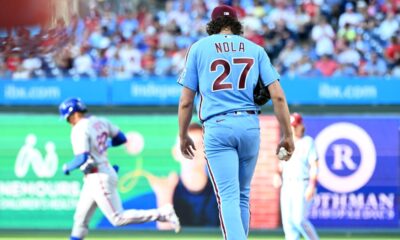 Phillies’ Aaron Nola struggles vs. Mets, Trea Turner exits – NBC Sports Philadelphia
