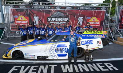 Ron Capps, Winningest NHRA Funny Car Driver in Bristol Dragway History, Inducted Into Legends of Thunder Valley