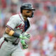 Ronald Acuña Jr. exits game with apparent leg ailment