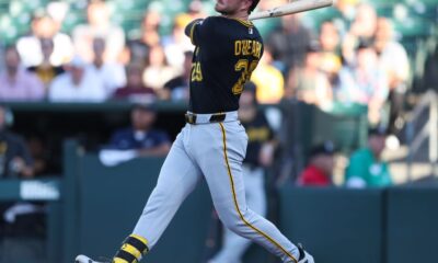 Ryan O'Hearn knocks in career-high 6 runs as Pirates roll to 12-4 victory over Athletics :: WRAL.com