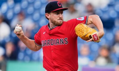 Tanner Bibee gets first win of season in 14th start, Guardians beat Rangers 6-0