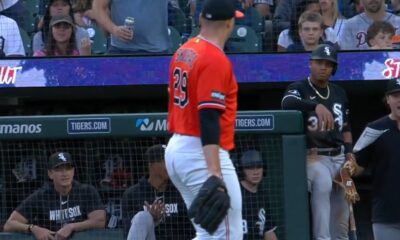 Tarik Skubal, Mike Vasil exchange words during White Sox loss